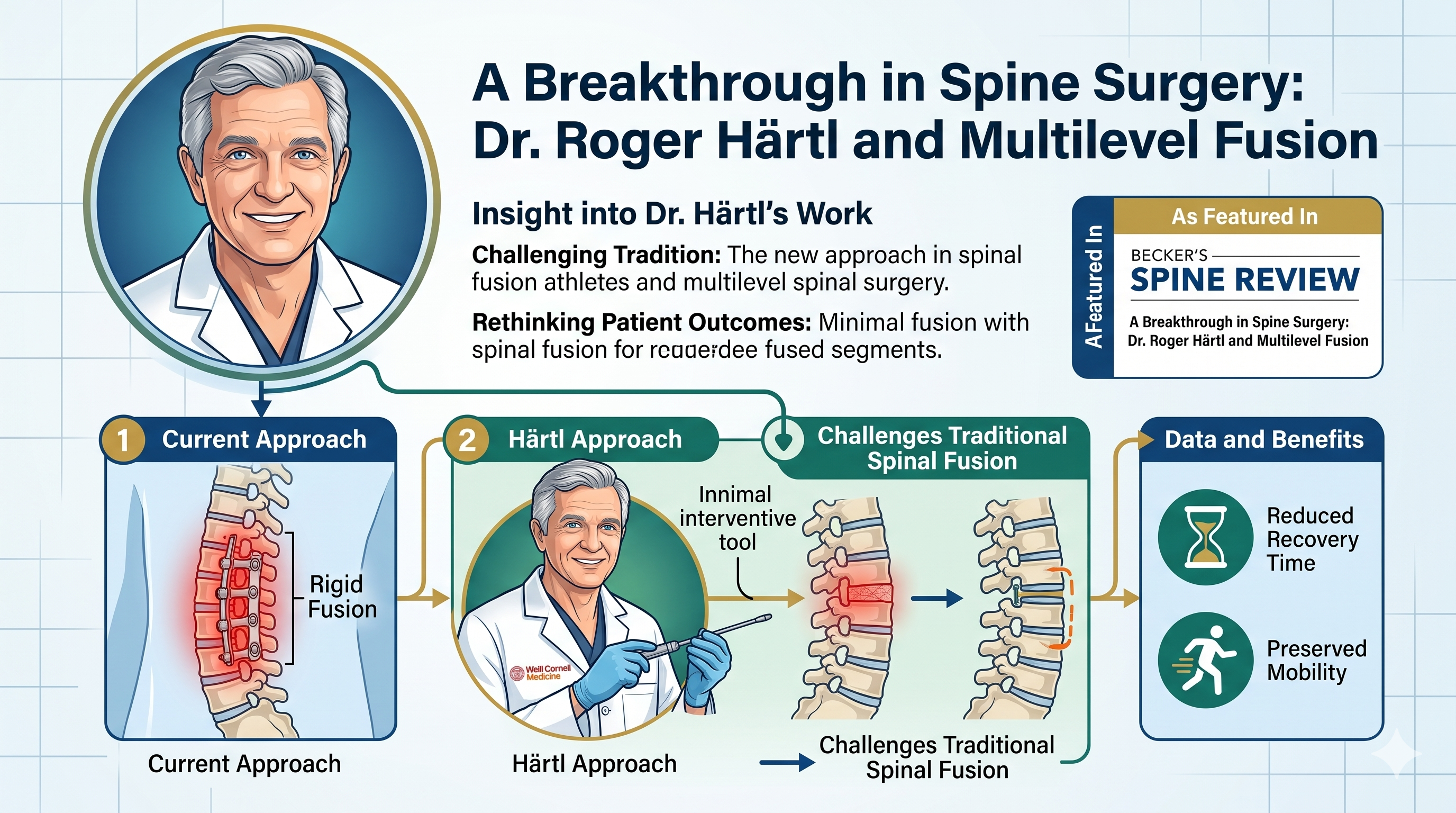 Becker's Spine Review feature on multilevel fusion study